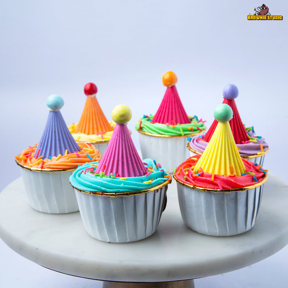 Party Hat Cup Cake