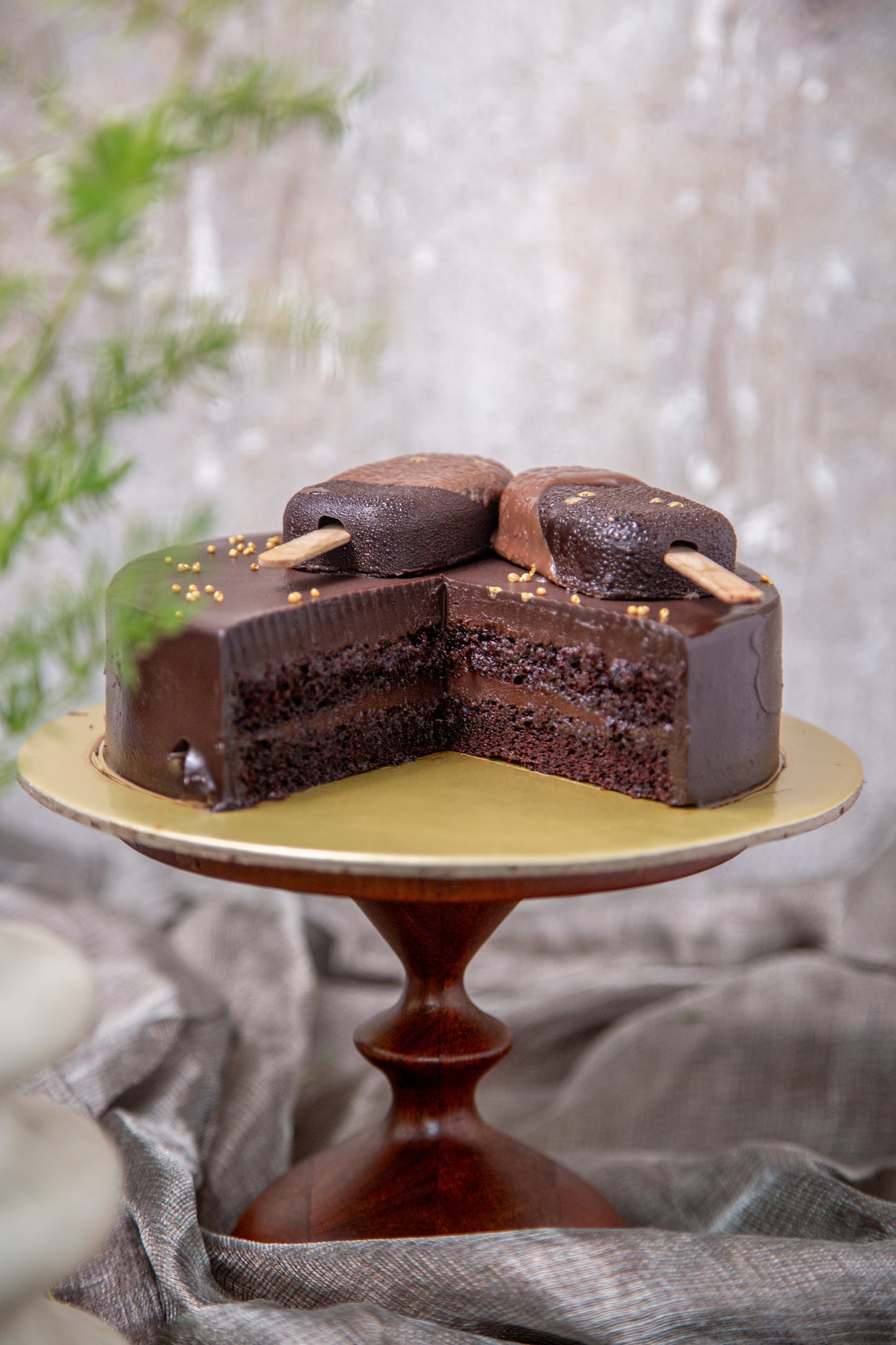 Chocobar Truffle Cake