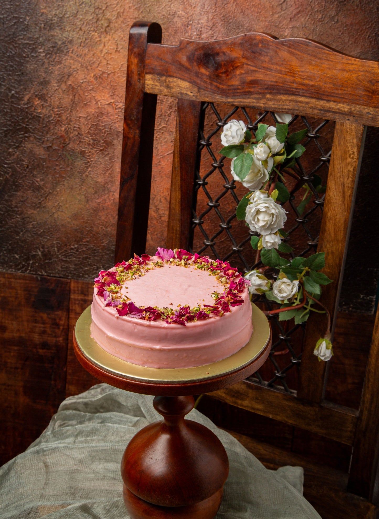 Rose Pistachio Cake