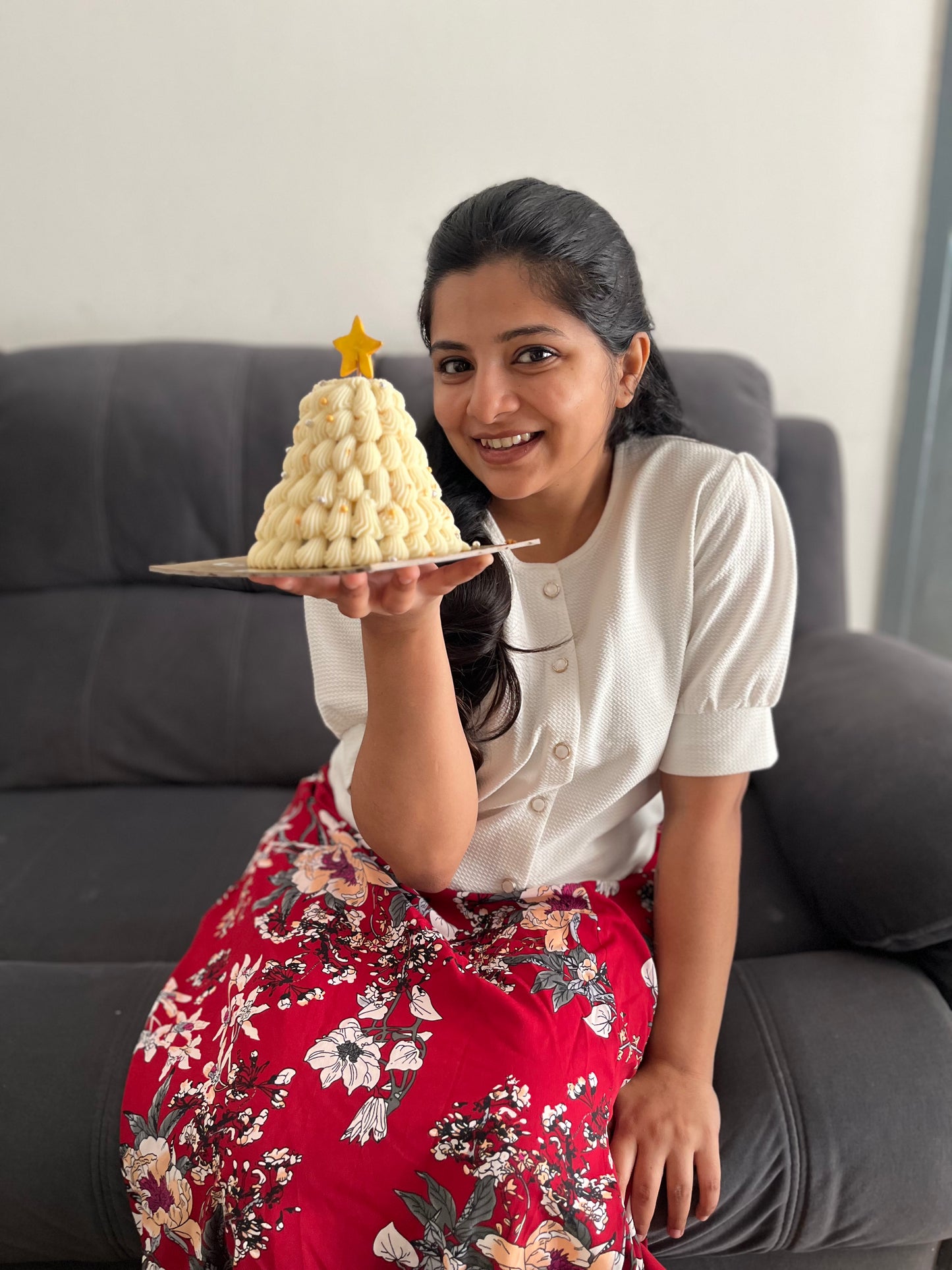 Christmas Tree Cake