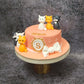 6 little kitten cake