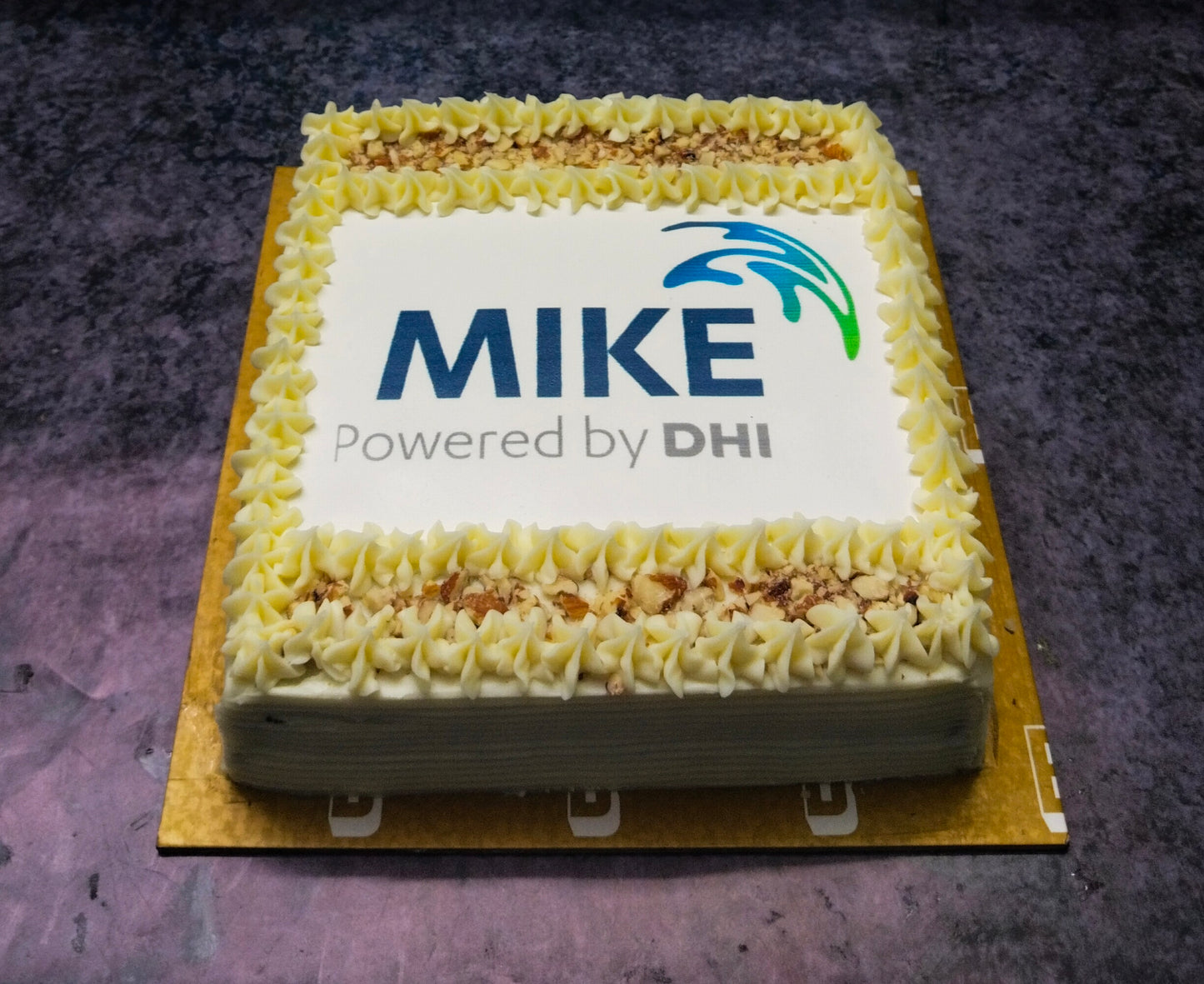 Corporate  logo cake