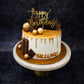 Golden Birthday Cake