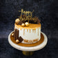 Golden Birthday Cake